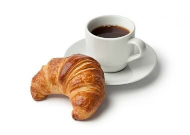 Café - Croissant 