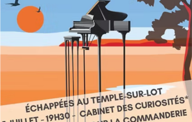Escapades musicales au Temple sur Lot les 5 et 19 Juillet 2026